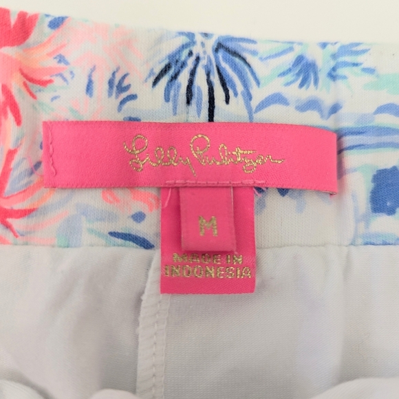 Lilly Pulitzer Pink and Blue Skort size medium - Picture 6 of 7